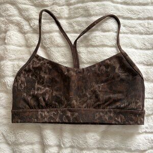 lululemon truleopard flow Y bra
